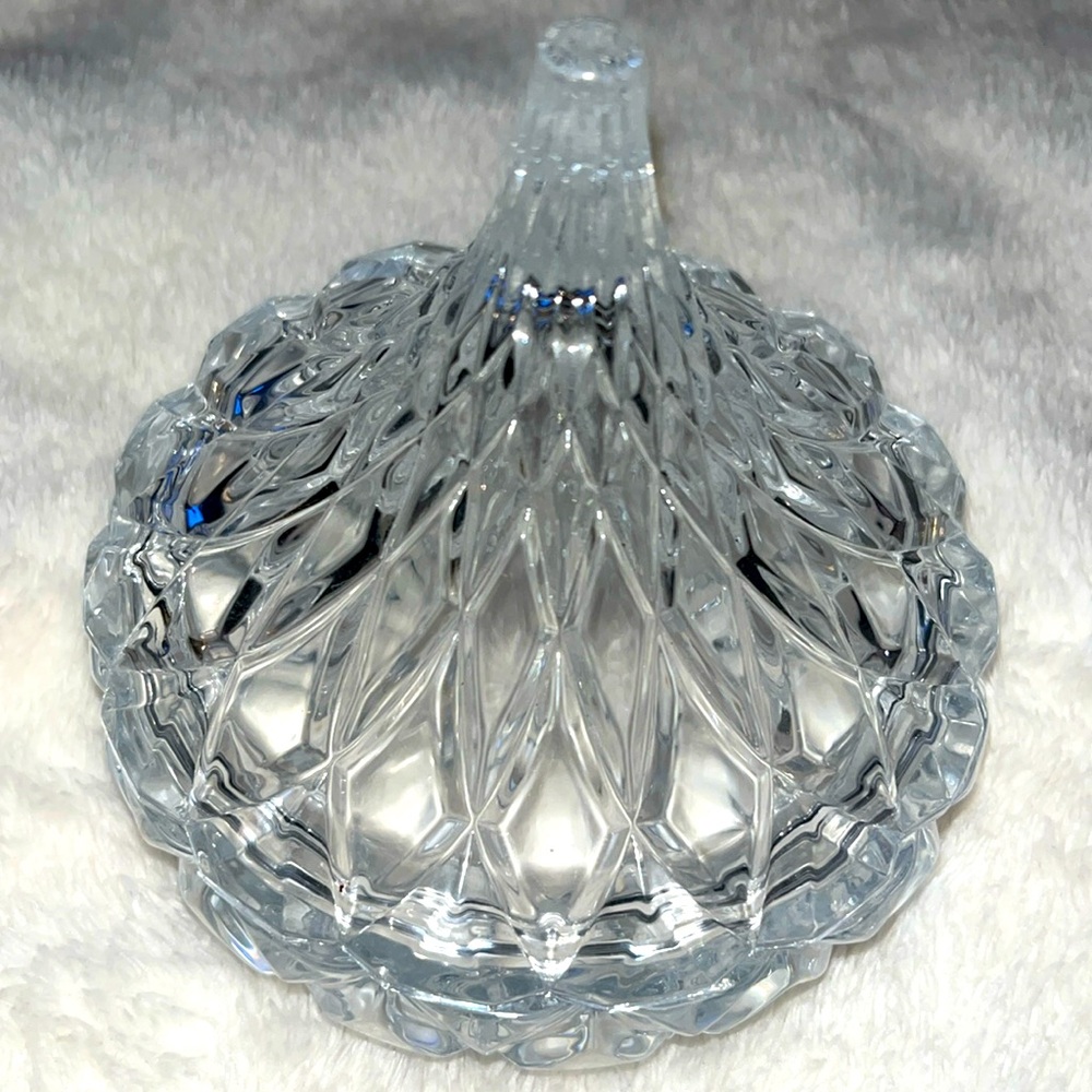 Hershey Kiss Crystal candy dish